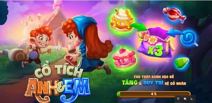 Cổ Tích Anh Và Em - Siêu phẩm slot 2025 kiếm tiền siêu khủng